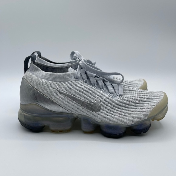 Nike Air VaporMax Flyknit 3 'Reflective Silver' Gray AJ6900-101 Women’s Size 6.5 - Picture 1 of 8